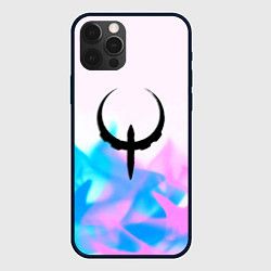 Чехол iPhone 12 Pro Max Quake neon flame