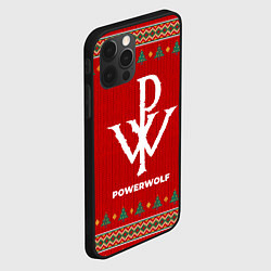 Чехол для iPhone 12 Pro Max Powerwolf new year, цвет: 3D-черный — фото 2