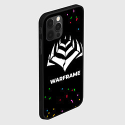 Чехол для iPhone 12 Pro Max Warframe конфети, цвет: 3D-черный — фото 2