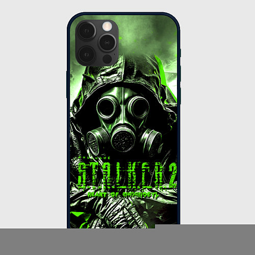 Чехол iPhone 12 Pro Max Stalker II / 3D-Черный – фото 1