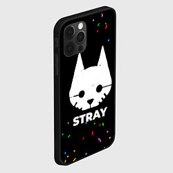 Чехол для iPhone 12 Pro Max Stray конфети, цвет: 3D-черный — фото 2