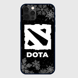 Чехол iPhone 12 Pro Max Снежный Dota