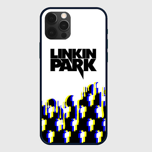 Чехол iPhone 12 Pro Max Linkin park human / 3D-Черный – фото 1