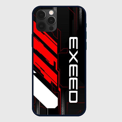 Чехол iPhone 12 Pro Max Exeed - red uniform / 3D-Черный – фото 1