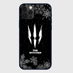 Чехол для iPhone 12 Pro Max Снежный The Witcher, цвет: 3D-черный