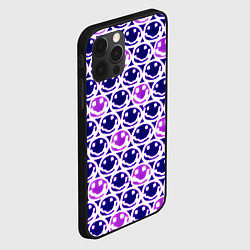 Чехол для iPhone 12 Pro Max Nirvana neon smile, цвет: 3D-черный — фото 2