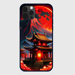 Чехол iPhone 12 Pro Max Japan red nature