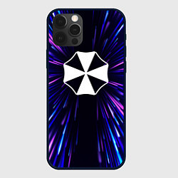 Чехол для iPhone 12 Pro Max Resident Evil neon energy, цвет: 3D-черный