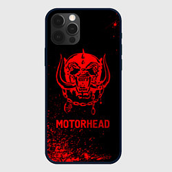 Чехол iPhone 12 Pro Max Motorhead - red gradient