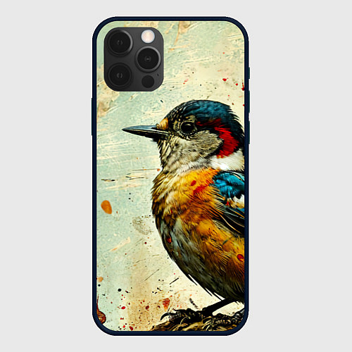 Чехол iPhone 12 Pro Max Кукушка / 3D-Черный – фото 1