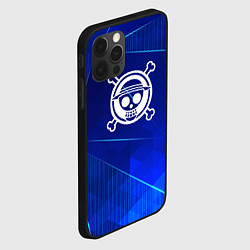 Чехол для iPhone 12 Pro Max One Piece blue poly, цвет: 3D-черный — фото 2