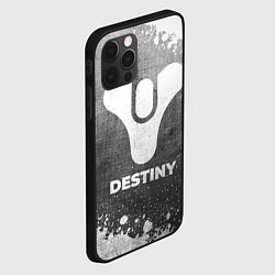 Чехол для iPhone 12 Pro Max Destiny - grey gradient, цвет: 3D-черный — фото 2