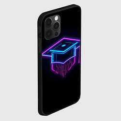 Чехол для iPhone 12 Pro Max Неоновый магистр, цвет: 3D-черный — фото 2