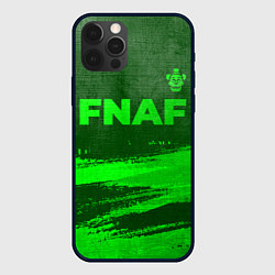 Чехол iPhone 12 Pro Max FNAF - green gradient посередине