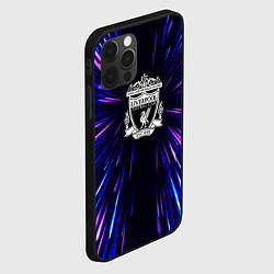 Чехол для iPhone 12 Pro Max Liverpool neon energy, цвет: 3D-черный — фото 2