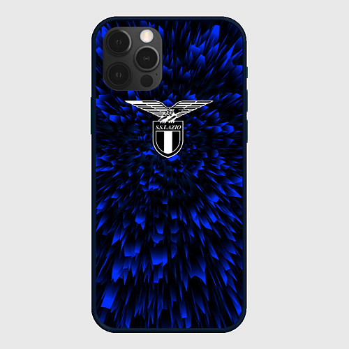 Чехол iPhone 12 Pro Max Lazio blue energy / 3D-Черный – фото 1
