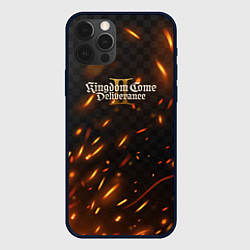 Чехол для iPhone 12 Pro Max Kingdom Come Deliverance 2 искры огня, цвет: 3D-черный