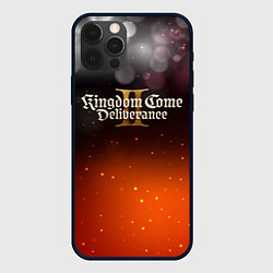 Чехол для iPhone 12 Pro Max Kingdom Come Deliverance 2 logo, цвет: 3D-черный