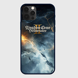 Чехол iPhone 12 Pro Max Kingdom Come Deliverance 2 молнии