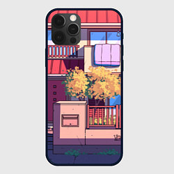 Чехол iPhone 12 Pro Max Lo-fi японский стиль улица