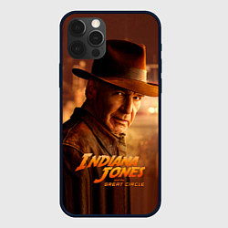 Чехол для iPhone 12 Pro Max Indiana Jones and the Great Circle, цвет: 3D-черный