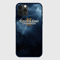 Чехол iPhone 12 Pro Max Kingdom Come Deliverance 2 blue sky