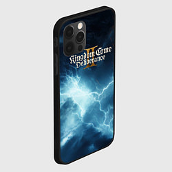 Чехол для iPhone 12 Pro Max Kingdom Come Deliverance 2 logo sky, цвет: 3D-черный — фото 2