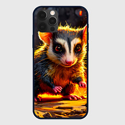 Чехол iPhone 12 Pro Max Опоссум в огне