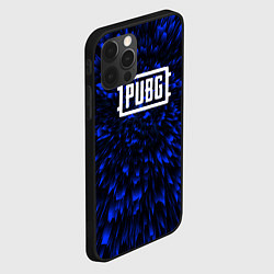 Чехол для iPhone 12 Pro Max PUBG blue energy, цвет: 3D-черный — фото 2