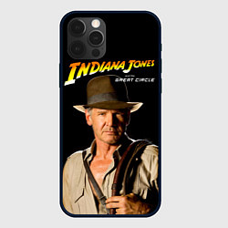 Чехол для iPhone 12 Pro Max Indiana Jones and the Great Circle, цвет: 3D-черный