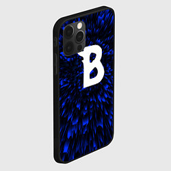 Чехол для iPhone 12 Pro Max Beastars blue energy, цвет: 3D-черный — фото 2