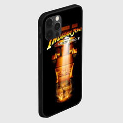 Чехол для iPhone 12 Pro Max Indiana Jones and the Great Circle, цвет: 3D-черный — фото 2