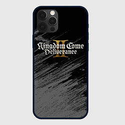 Чехол для iPhone 12 Pro Max Kingdom come 2 - монохромный, цвет: 3D-черный