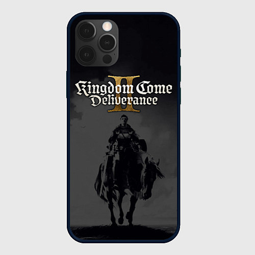 Чехол iPhone 12 Pro Max Kingdom come deliverance 2 / 3D-Черный – фото 1