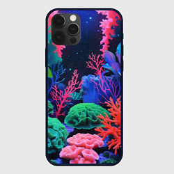 Чехол iPhone 12 Pro Max Подводный мир с кораллами