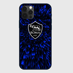 Чехол для iPhone 12 Pro Max Roma blue energy, цвет: 3D-черный