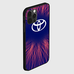 Чехол для iPhone 12 Pro Max Toyota red energy, цвет: 3D-черный — фото 2