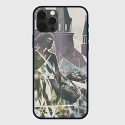 Чехол iPhone 12 Pro Max Отпечаток силуета