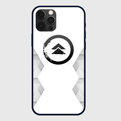 Чехол iPhone 12 Pro Max Ghost of Tsushima white poly