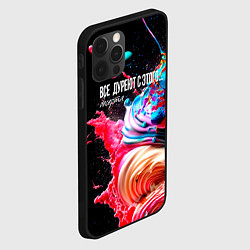 Чехол для iPhone 12 Pro Max Все дуреют с этого десерта, цвет: 3D-черный — фото 2