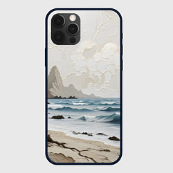 Чехол iPhone 12 Pro Max Нежный морской пейзаж