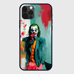 Чехол iPhone 12 Pro Max Джокер и стены в краске