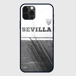 Чехол iPhone 12 Pro Max Sevilla - white gradient посередине