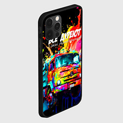 Чехол для iPhone 12 Pro Max Все дуреют с этих дальнобойщиков, цвет: 3D-черный — фото 2