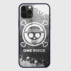 Чехол для iPhone 12 Pro Max One Piece - grey gradient, цвет: 3D-черный