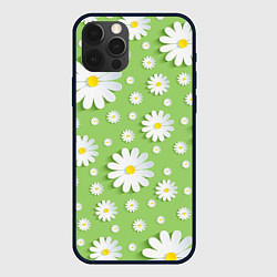 Чехол iPhone 12 Pro Max Ромашки бумажные