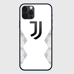 Чехол iPhone 12 Pro Max Juventus white poly