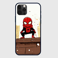 Чехол iPhone 12 Pro Max Мини человек-паук