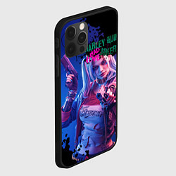 Чехол для iPhone 12 Pro Max Харли и Джокер love, цвет: 3D-черный — фото 2