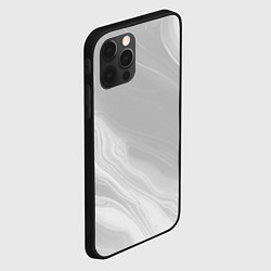Чехол для iPhone 12 Pro Max Светлый серый дымчатый, цвет: 3D-черный — фото 2